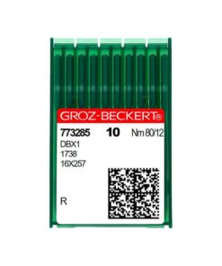 DBX1 /1738/16X257/71X1 – GROZ-BECKERT® — HILOVAL aguja Recta cabo delgado