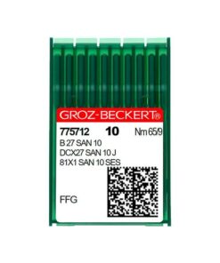 B27 SAN 10/81X1 SAN10 — Agujas GROZ-BECKERT® — HILOVAL - Venezuela
