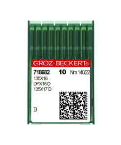135X16 TRI /DPX16 D (Punta D) – Agujas GROZ-BECKERT® — HILOVAL