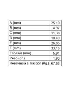 Triángulo de 25mm (1") - Imagen 4