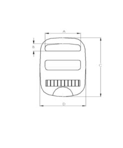 Morralera Burbuja de 19mm (3/4") - Imagen 3
