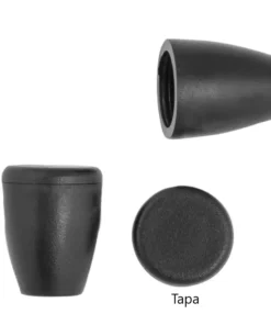 Tapa Nudo Cono Pequeño con Tapa Plana de 3mm Jordao - HILOVAL